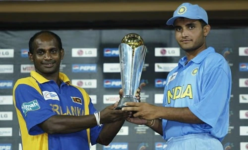 2002 – Shared Glory for India and Sri Lanka