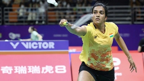 PV Sindhu Slips